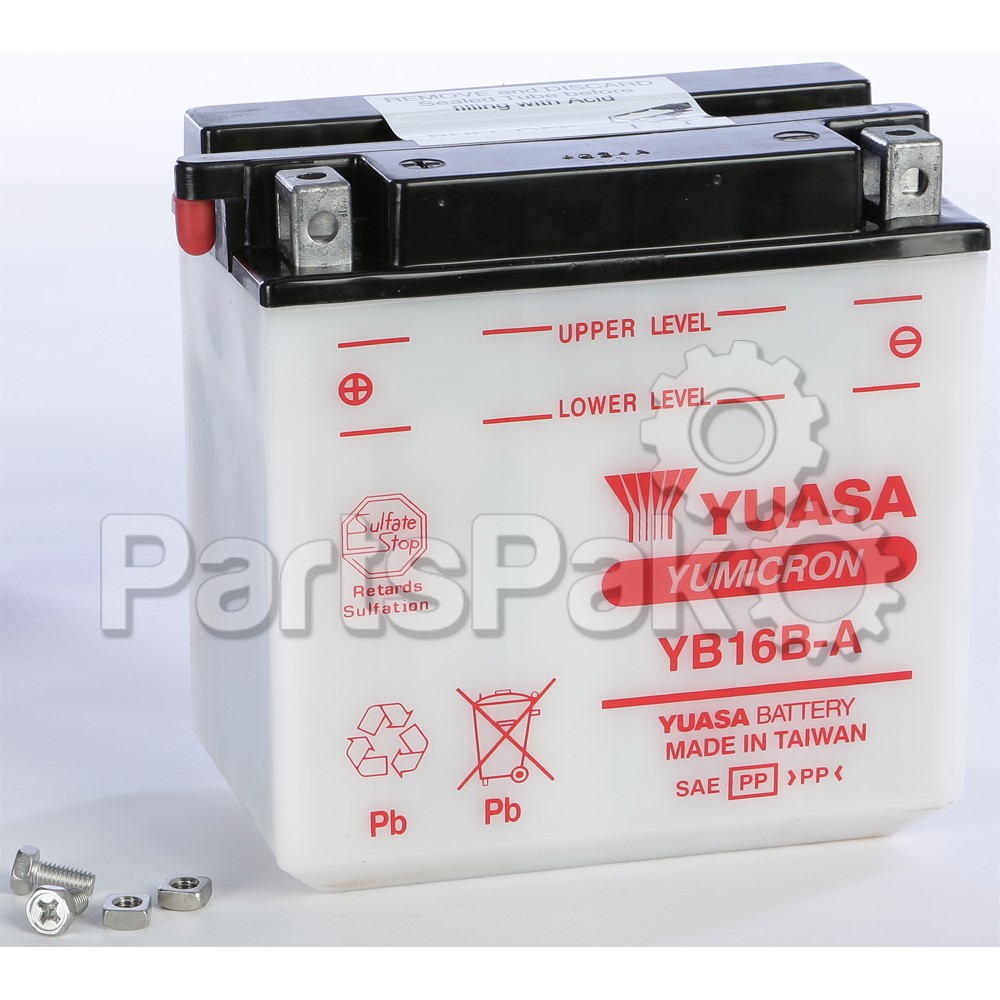 Yuasa YUAM2216B; Conventional Battery Yb16B-A
