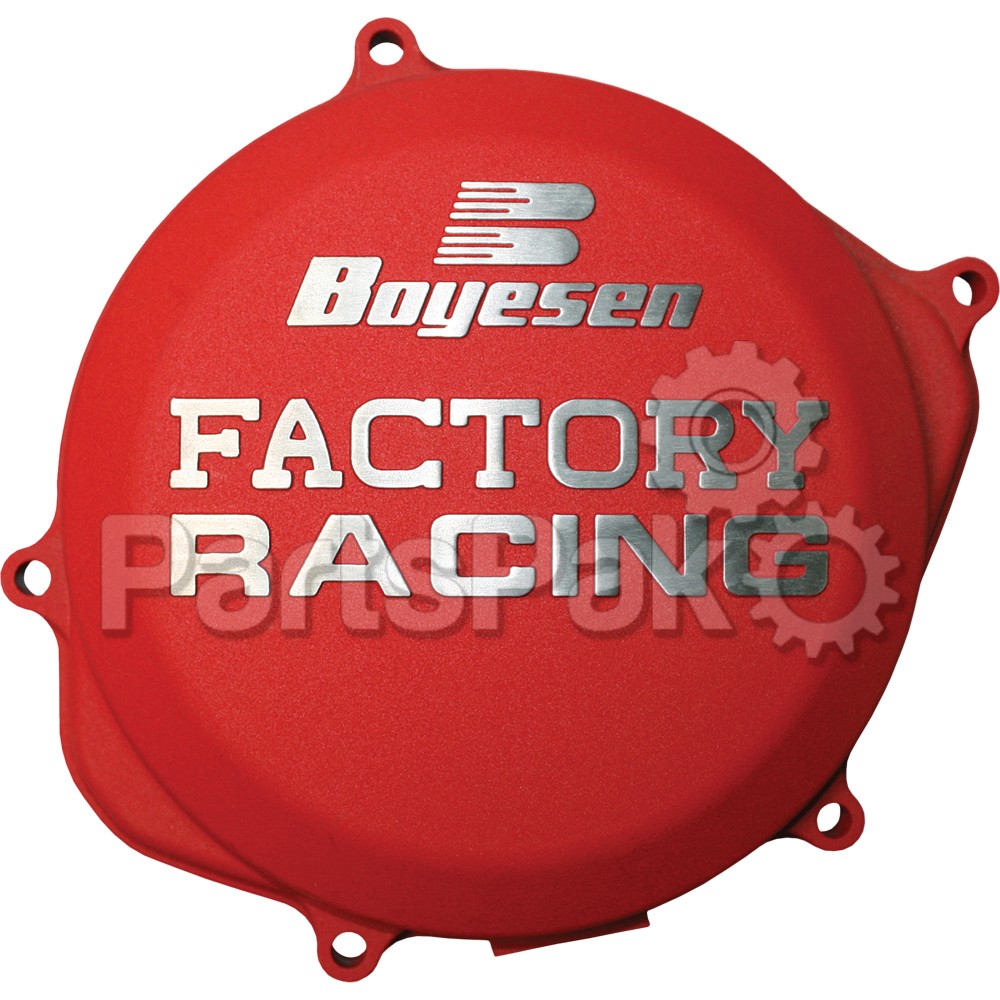 Boyesen CC-07AR; Factory Racing Clutch Cover Red