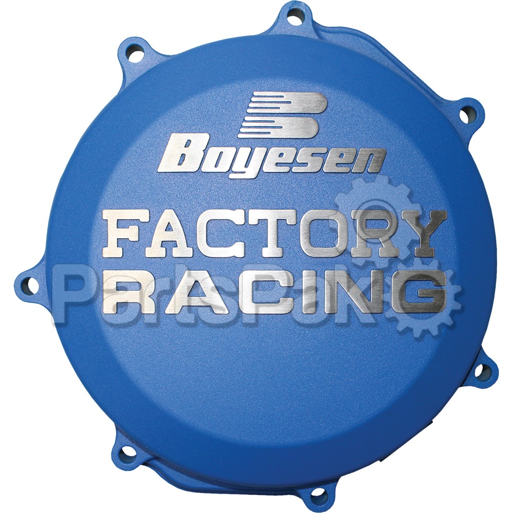 Boyesen CC-30L; Factory Racing Clutch Cover Blue