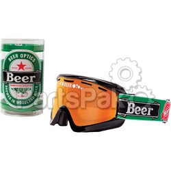 Beer Optics 067-06-806; Goggle Cold Heiny Red Mirror / Persimmon