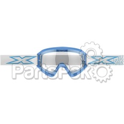 EKS Brand 067-10340; Go-X Flatout Goggle Liquid Cyan Blue