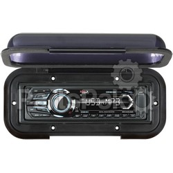 Boss Audio MRC5B; Boss Universal Radio Cover Black; 2-WPS-63-8040