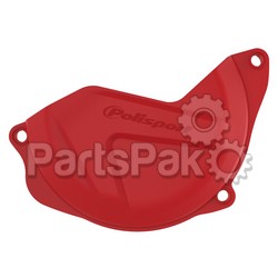 Polisport 8446900002; Clutch Cover Protector Red; 2-WPS-64-0712R