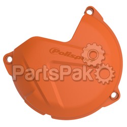 Polisport 8460200002; Clutch Cover Protector Orange; 2-WPS-64-0738O