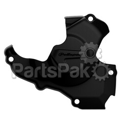 Polisport 8461200001; Ignition Cover Protector Black; 2-WPS-64-0811B