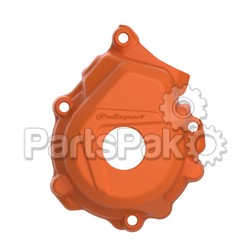 Polisport 8461400002; Ignition Cover Protector Orange; 2-WPS-64-0831O