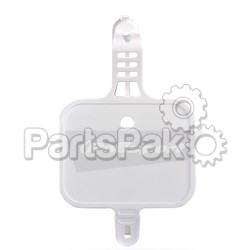 Polisport 8661800001; Front Number Plate White; 2-WPS-64-6681