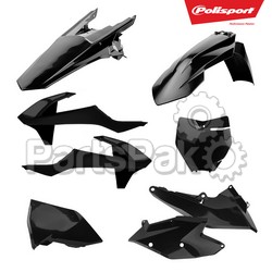 Polisport 90709; Plastic Body Kit Black