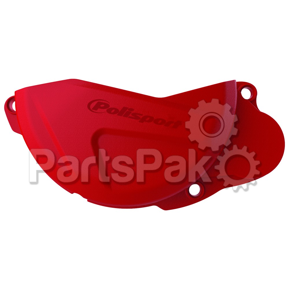 Polisport 8441100002; Clutch Cover Protector Red