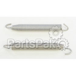 Helix Racing Products 495-9500; Exhaust Springs Stainless Swivel Style 95-mm; 2-WPS-78-7252
