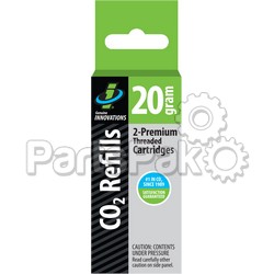 Innovations G2131; Premium Threaded Cartridges 20G 2-Pack
