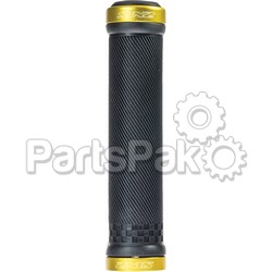 Sinz 214004; Lock-On Grips Black / Gold 100-mm