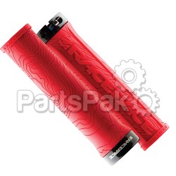 Race Face AC990060; Half Nelson Lock-On Grips Red