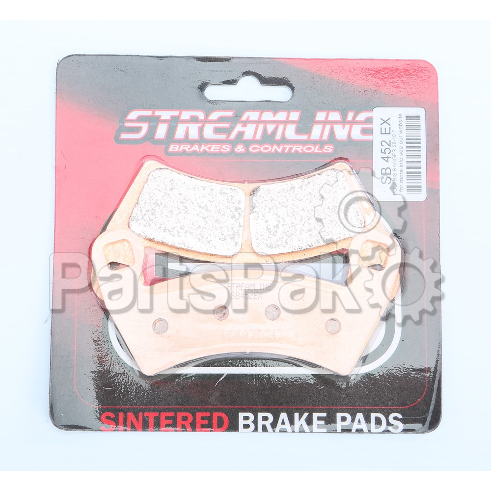 Streamline SB452EX; Brake Pad Extreme Duty