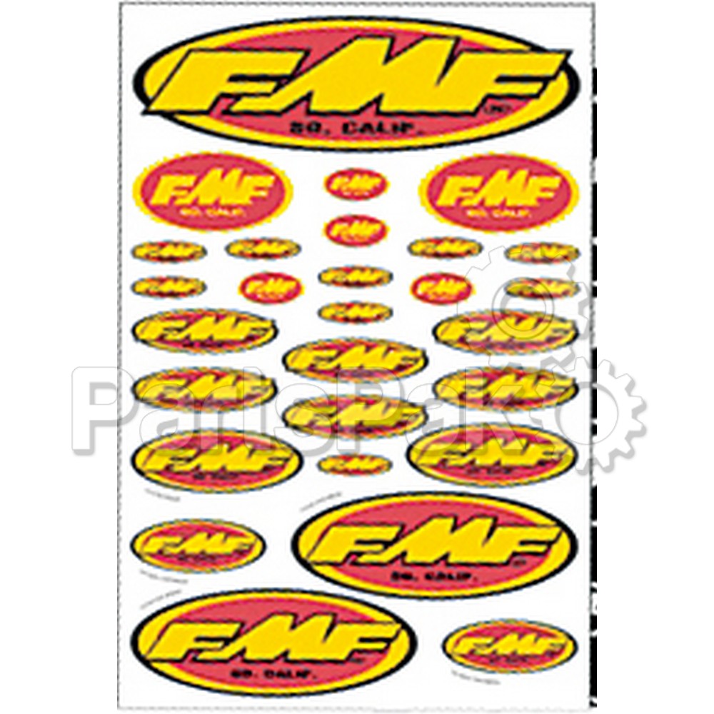 FMF 014800; Fmf Assorted Sticker Sheet