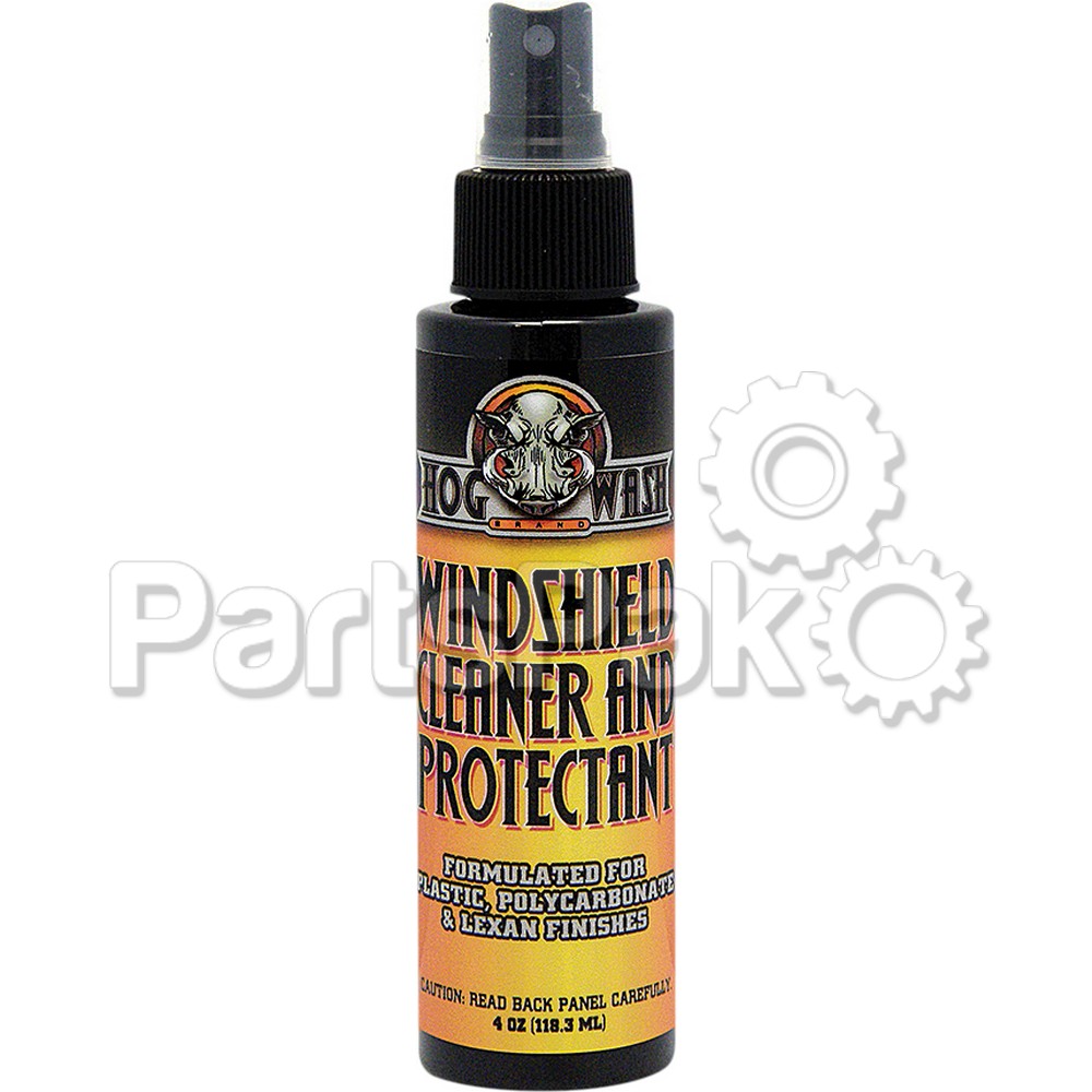 WPS - Western Power Sports HW0884; Windshield Cleaner And Protectant 4Oz