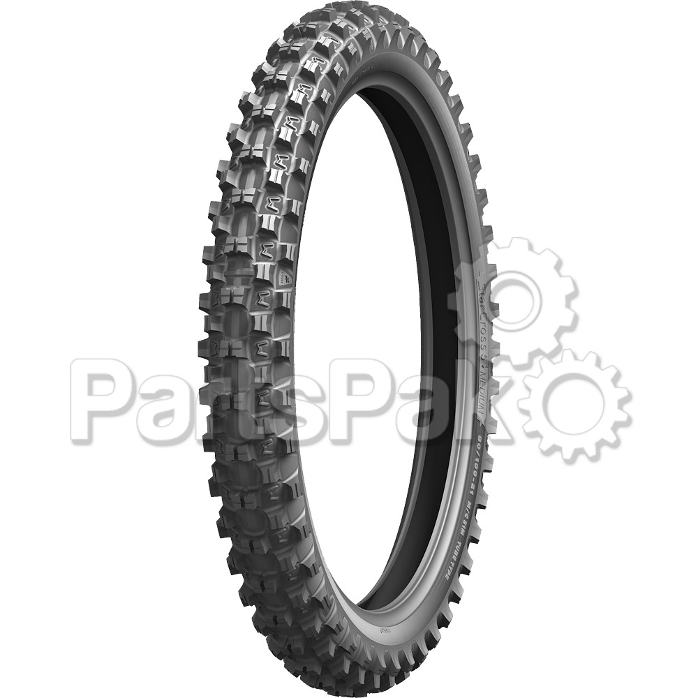 Michelin 11799; Tire 80/100-21F Starcross-5 Medium Tt 51M