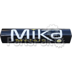 Mika Metals BLACK; Injection Molded Bar Pad Big Bike (Black); 2-WPS-205-6005BK