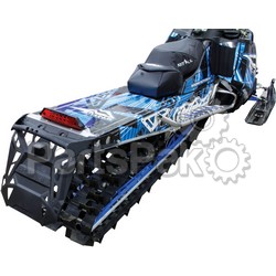 SPG BPRB200-FBK; Burandt R Bumper Ultra Lw Fits Polaris Pro Black Snowmobile
