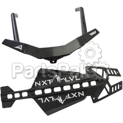 SPG NXPRB225-FBK/BLK; Nxt Lvl Rear Bumper Flat Black Fits Polaris Axys 163 Snowmobile