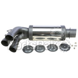 MBRP 1050515; Performance Exhaust Race Silencer
