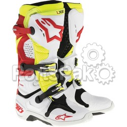 Alpinestars 2010014-236-9; Tech 10 Boots White / Red / Yellow Size 09