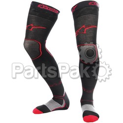 WPS - Western Power Sports 4705015-13-L/2X; Long Mx Socks Red Lg-2X