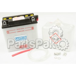 WPS - Western Power Sports 12N7-3B; 12V Battery W / Acid 12N7-3B