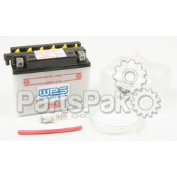WPS - Western Power Sports CB4L-A; 12V Heavy Duty Battery W / Acid Cb4L-A; 2-WPS-490-2147