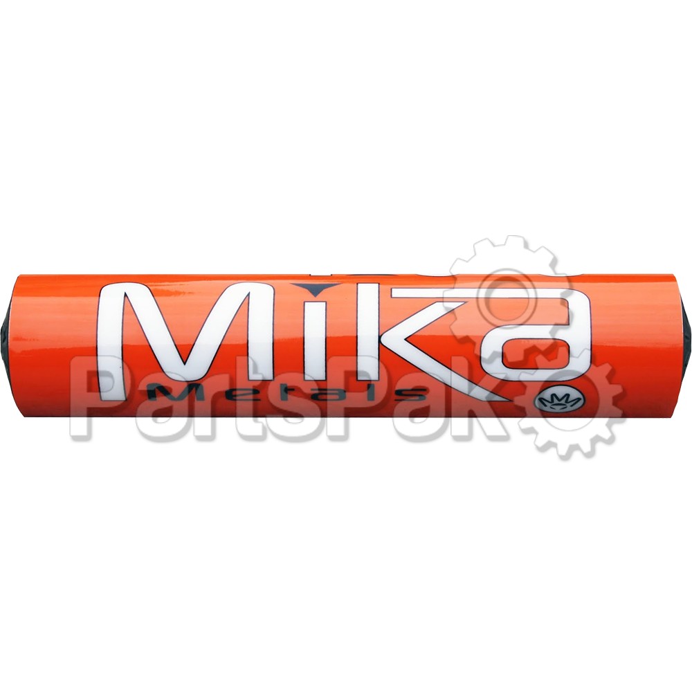 Mika Metals ORANGE; Injection Molded Bar Pad Big Bike (Orange)
