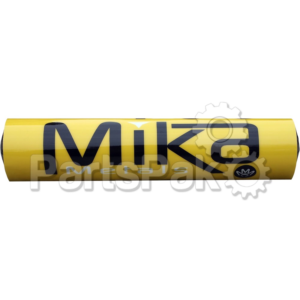 Mika Metals YELLOW; Injection Molded Bar Pad Big Bike (Yellow)