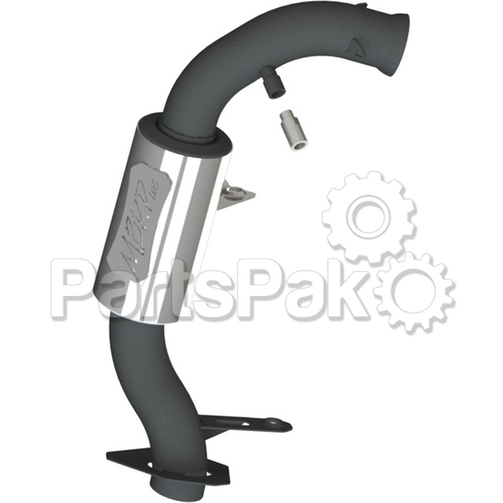 MBRP 1320309; Performance Exhaust Race Silencer