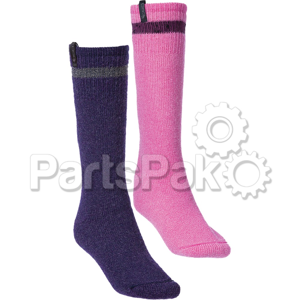 Divas 67827; Wool Hw Socks Pink / Purple
