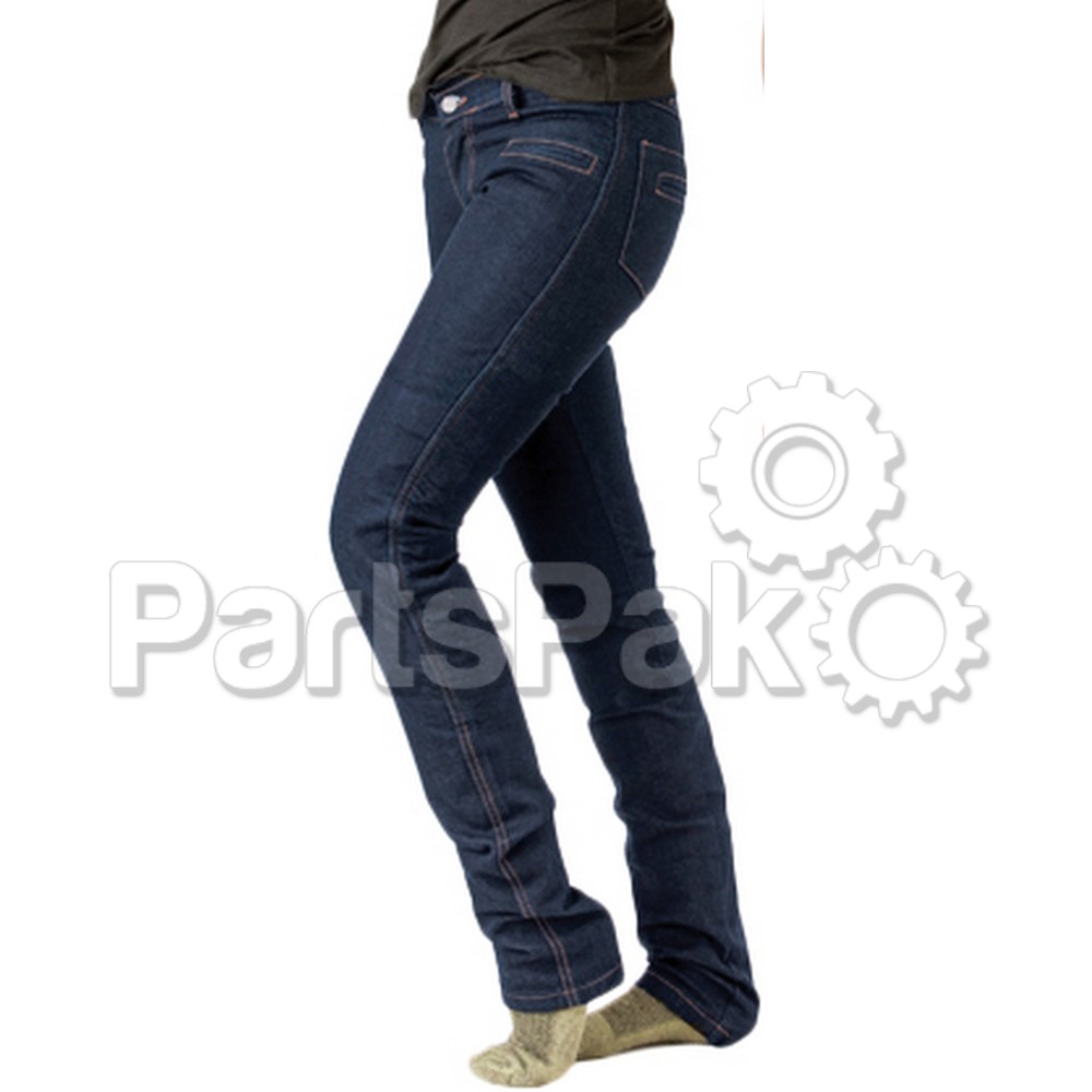 Drayko DRTW-L02; Womens Twista Riding Jeans Blue Size 02