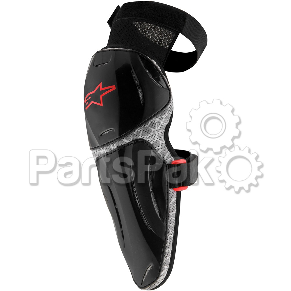 Alpinestars 6502316-106-LXL; Vapor Pro Knee Protectors Black / Grey Lg / Xl