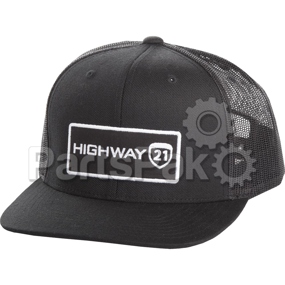 Highway 21 #5426 489-1900; Corporate Hat Black Adult