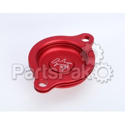 Hammerhead 60-0101-00-10; Oil Filter Cover Crf250R 10-15 Red