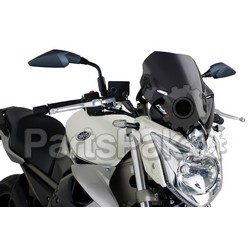 Puig 5026F; Naked New Gen Windshield Dk Smk Fits Yamaha X