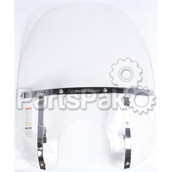 National Cycle N21119; SwitchBlade 2-UP Clear Windshield Fits Harley Davidson Wideglide