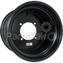 DWT ULS14084410BLK; Ultimate 14X8 4+4 4/110 Black Double Rolled Bead
