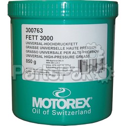 Motorex 102426; High Pressure Grease 3000 Jar 850G