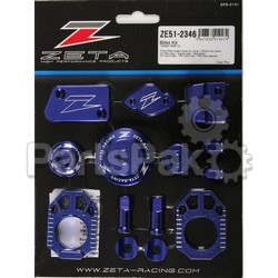 DRC ZE51-2346; Billet Kit Fits Yamaha Blue