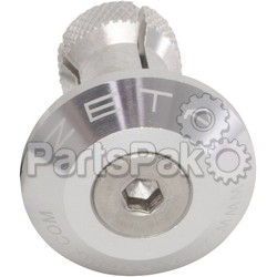 Zeta ZE48-7001; Bar End Plug Silver