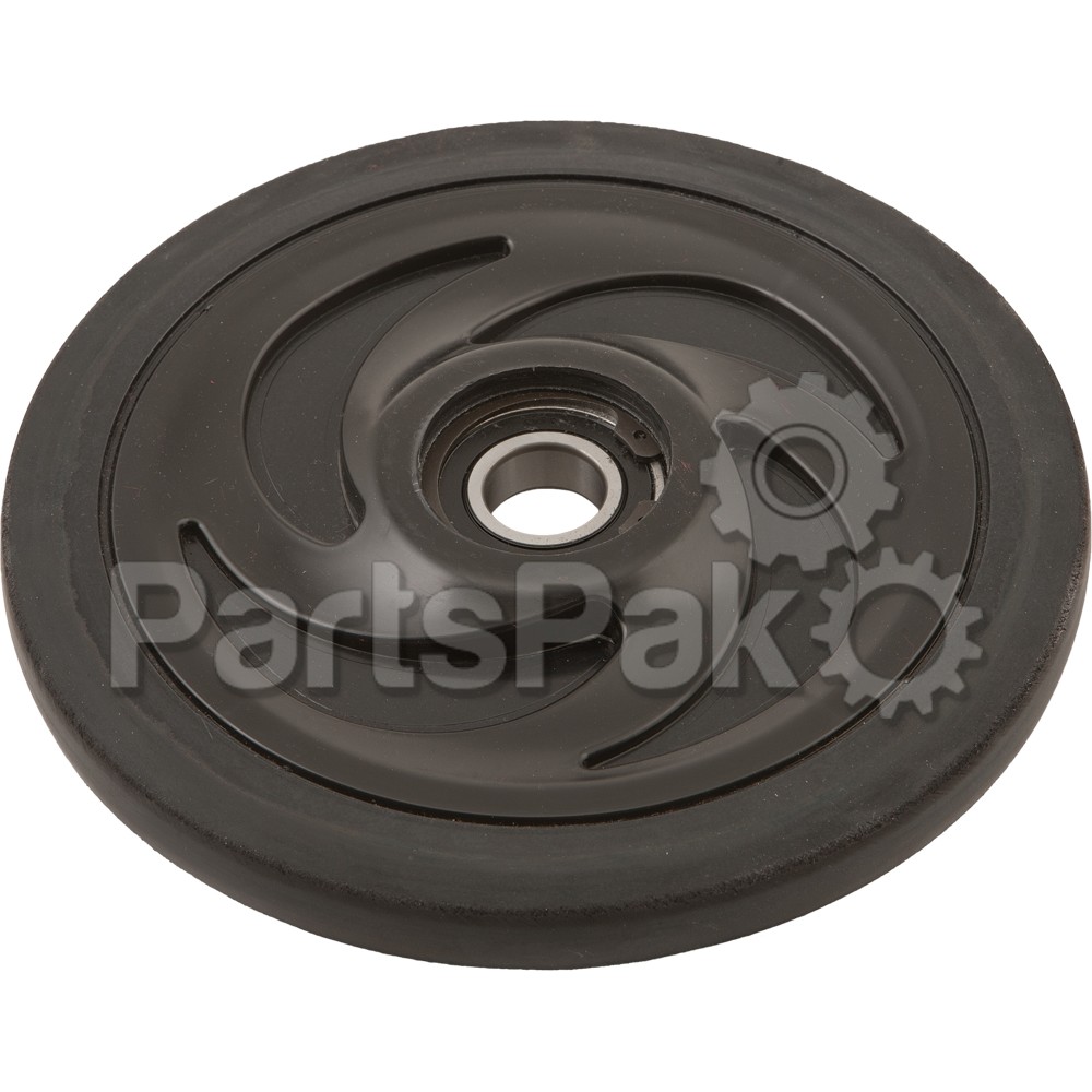 PPD 7.5" OD Black Plastic Idler Wheel – Fits Kawasaki Snowmobile (4103-3501) – Made In Canada