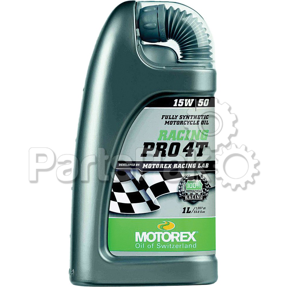 Motorex 102285; Racing Pro 4T 15W50 (1 Liter)