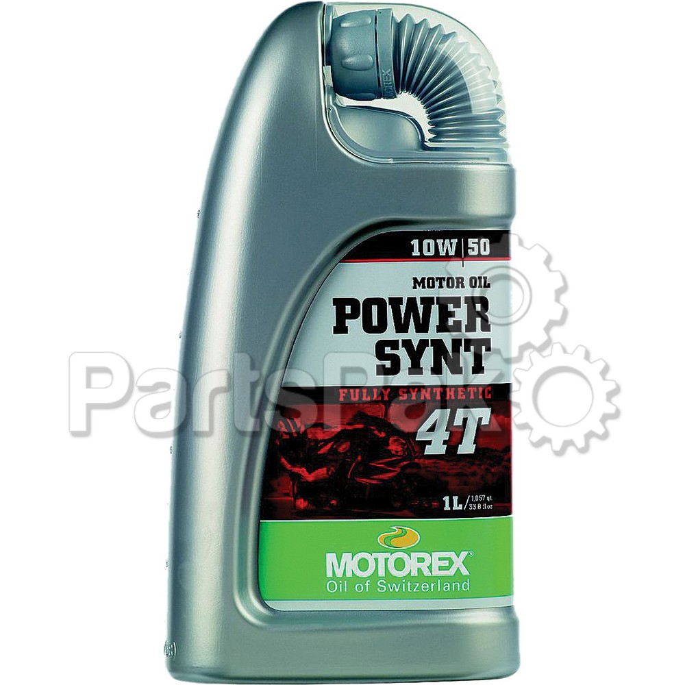 Motorex 111509; Power Synthetic 4T 10W50 (1 Liter)