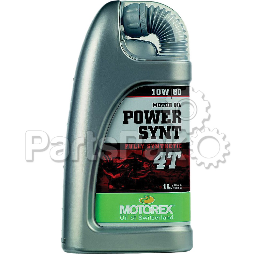 Motorex 102272; Power Synthetic 4T 10W60 (1 Liter)