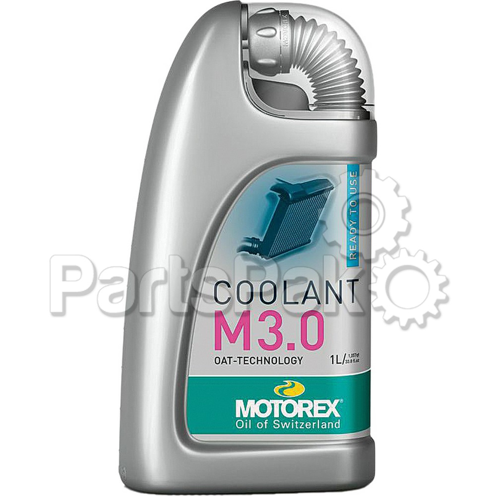 Motorex 102392; Coolant M3.0 Ready To Use (1 Liter)