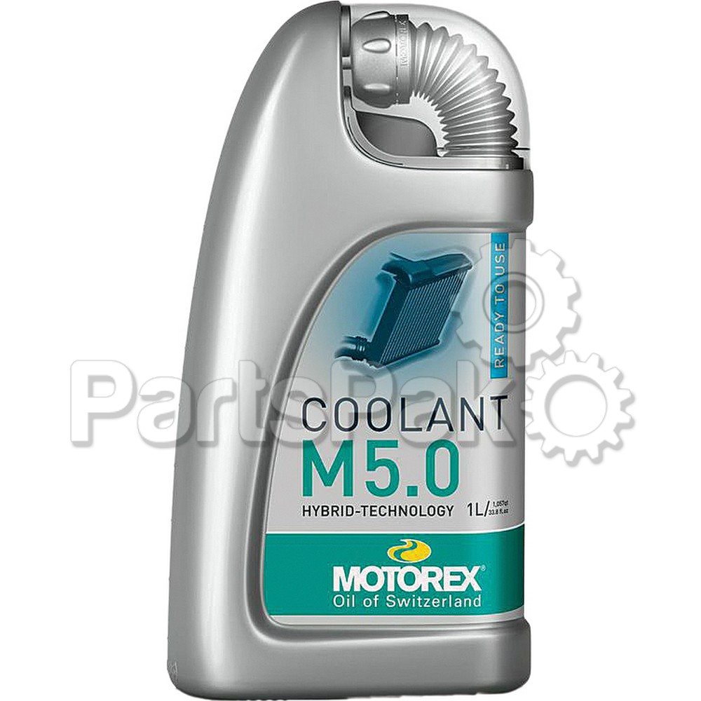 Motorex 102395; Coolant M5.0 Ready To Use (1 Liter)