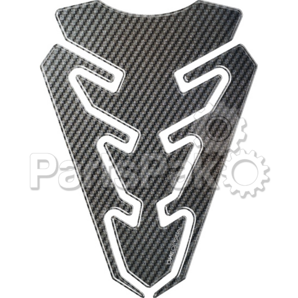 WPS - Western Power Sports CGEXCP; Tankpad Carbon Look